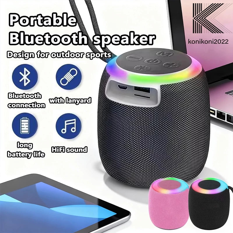 SH-309 Wireless Bluetooth Speaker with RGB Lights