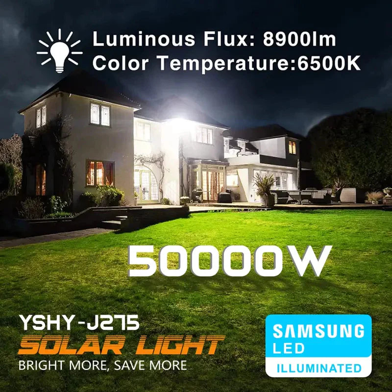 YEESOLAR Solar Light with Panel (YSHY-J275) – 50000W