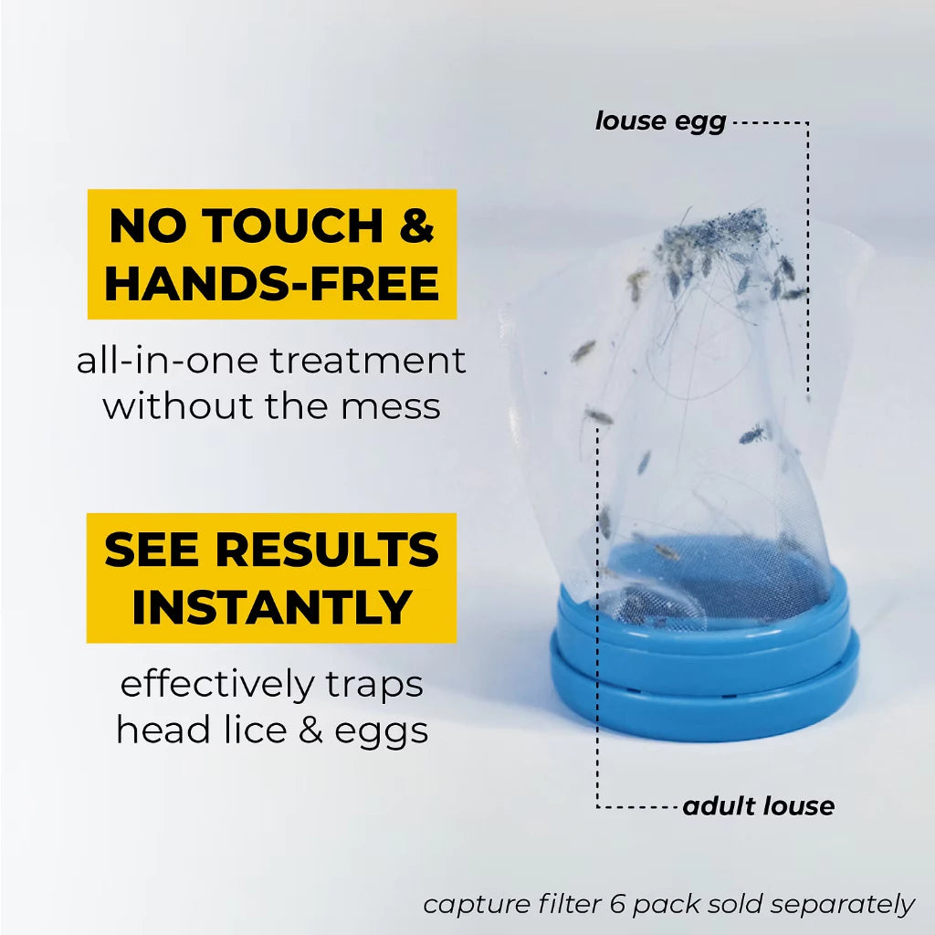 Electric Lice Vacuum Comb