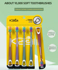 2-in-1 Toothbrush & Tongue Scraper 5pcs/set