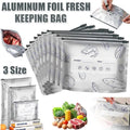 Reusable Aluminum Foil Food Storage Ziplock