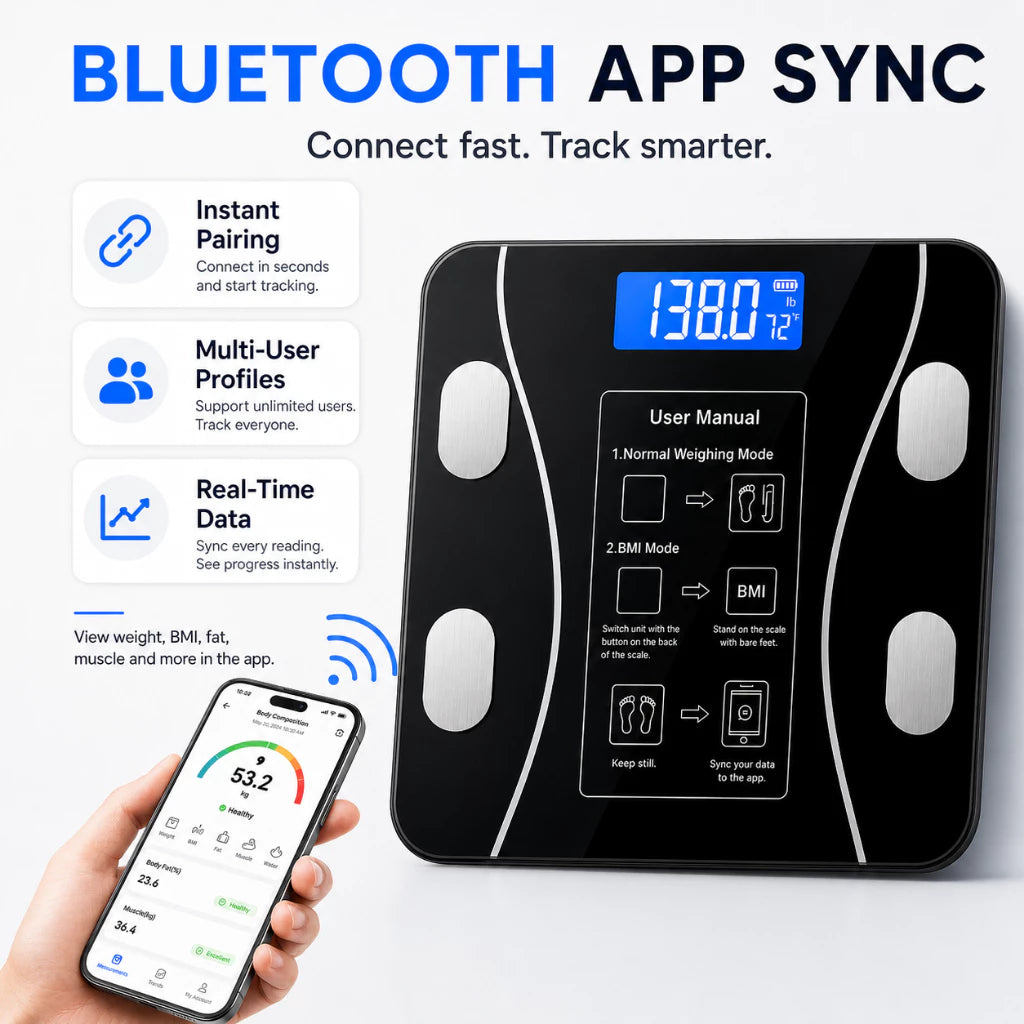 Smart Digital Body Fat Scale