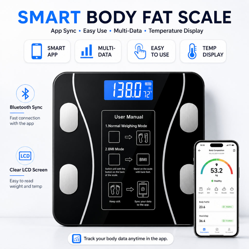 Smart Digital Body Fat Scale