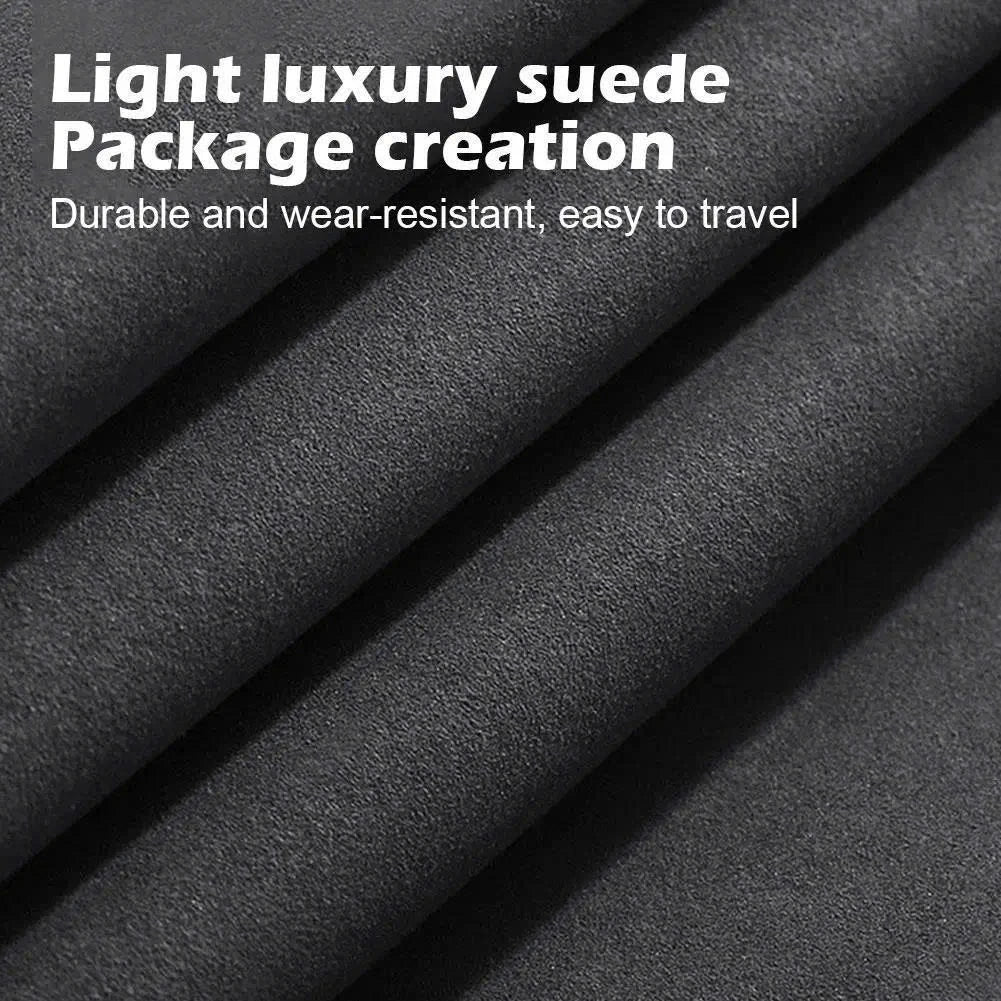 2-in-1 Suede Car Seat Headrest Hooks