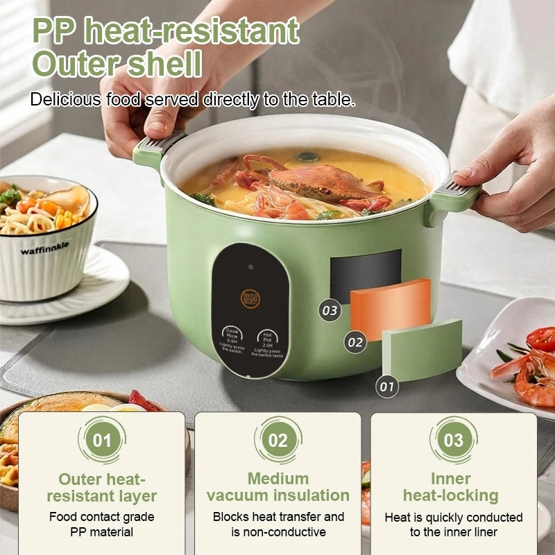 Multifunctional Micro Pressure Cooker 2L