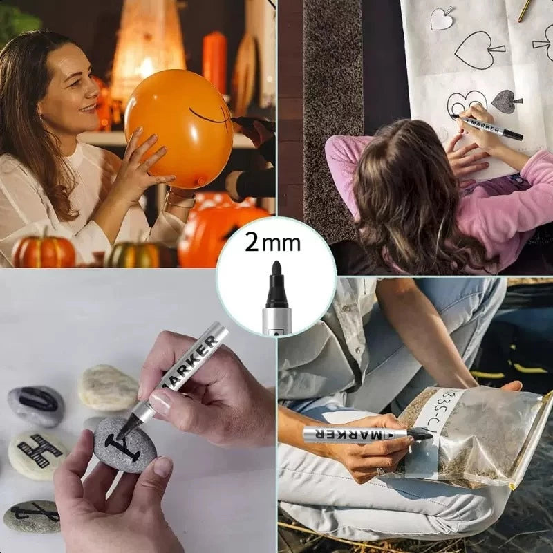 12PCS Permanent Marker