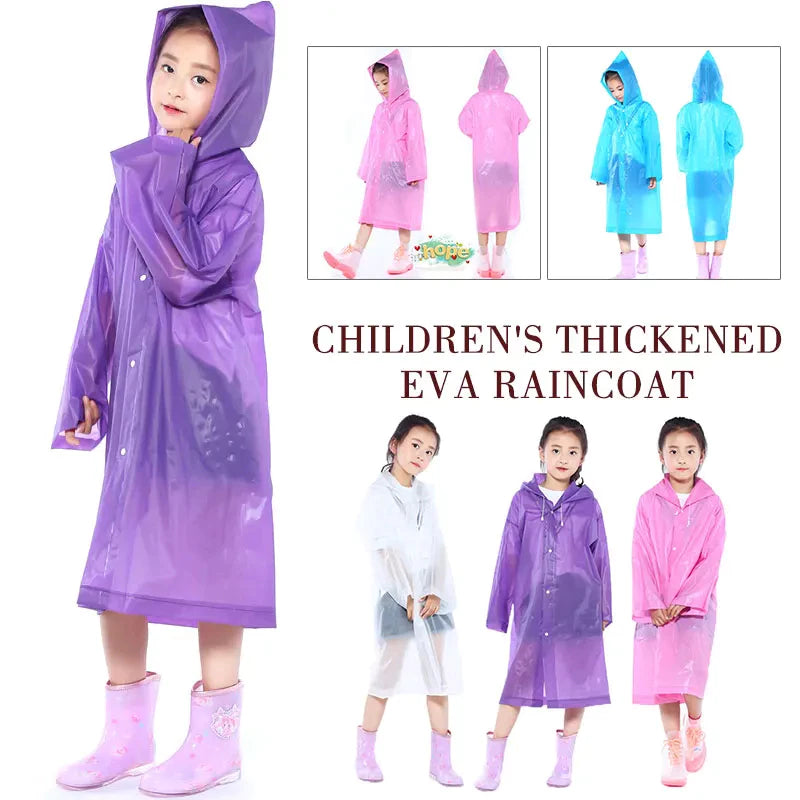 EVA Unisex Raincoat for Adults & Kids