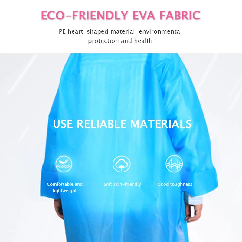EVA Unisex Raincoat for Adults & Kids