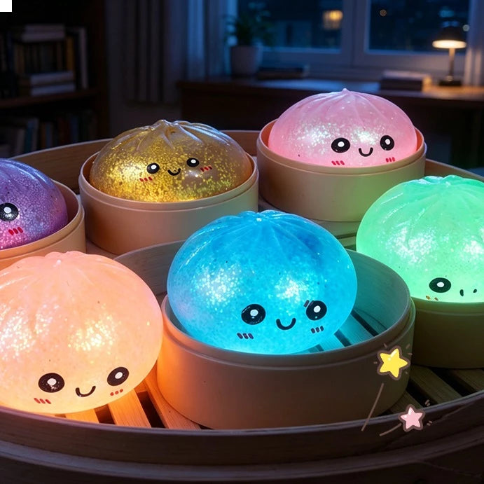 8.5cm Squishy Mystery Dumpling Toy