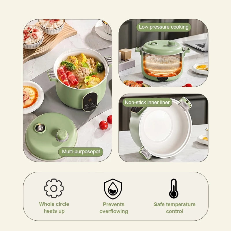 Multifunctional Micro Pressure Cooker 2L