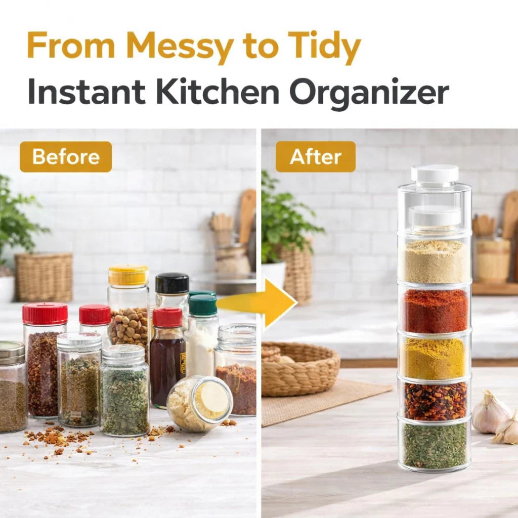 6-Piece Spice Tower