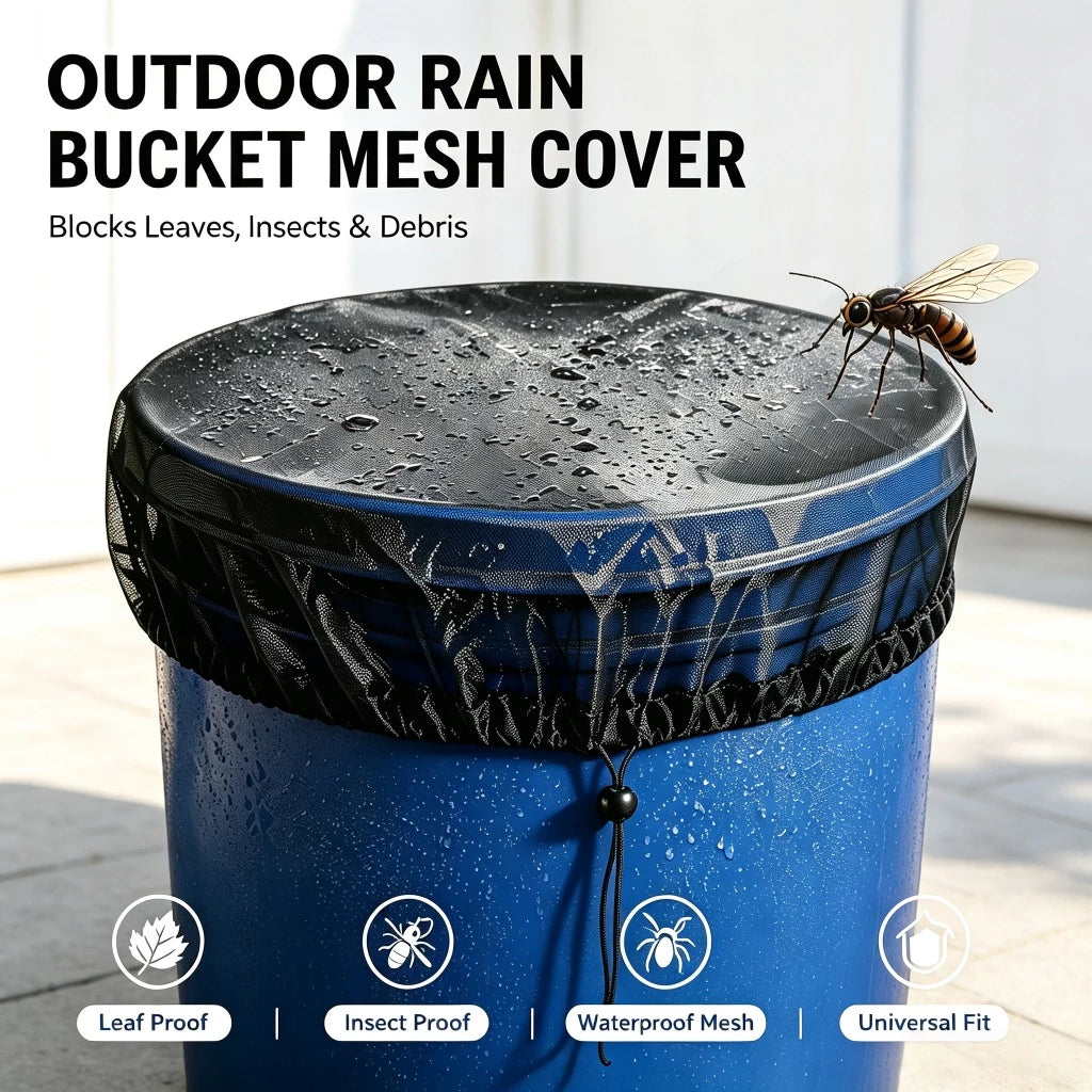 Rain Barrel Mesh Cover