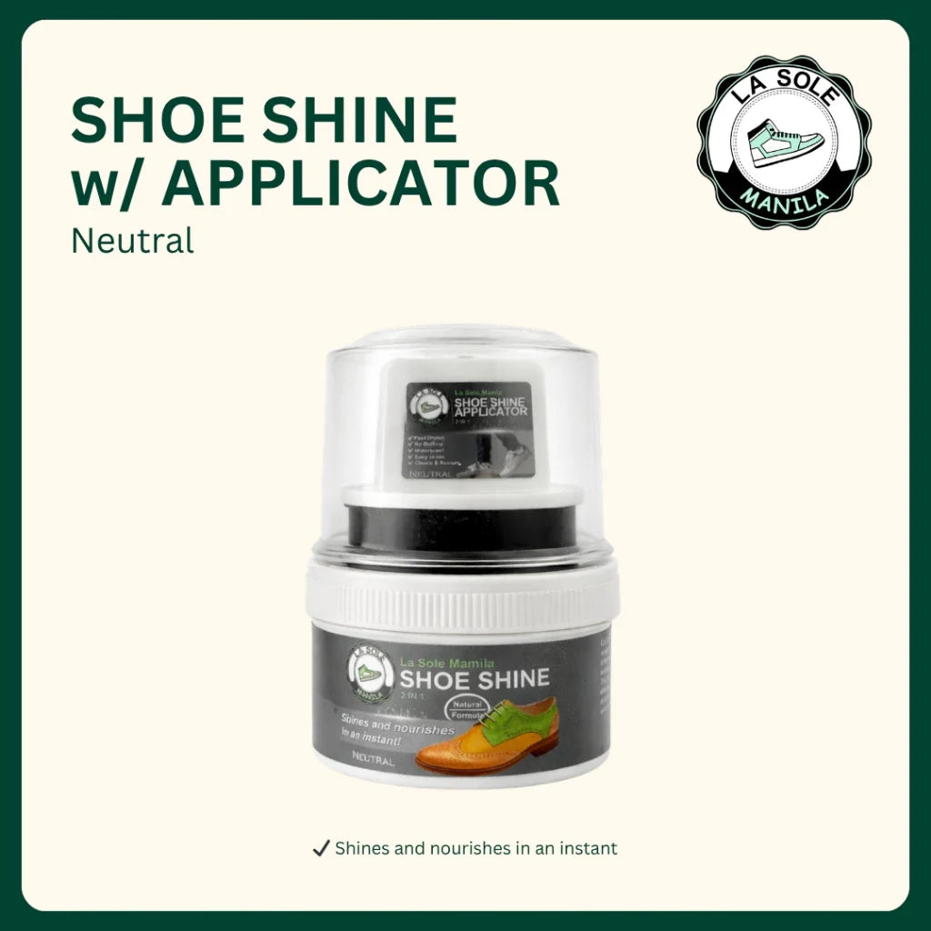 LA SOLE MANILA Shoe Shine with Applicator