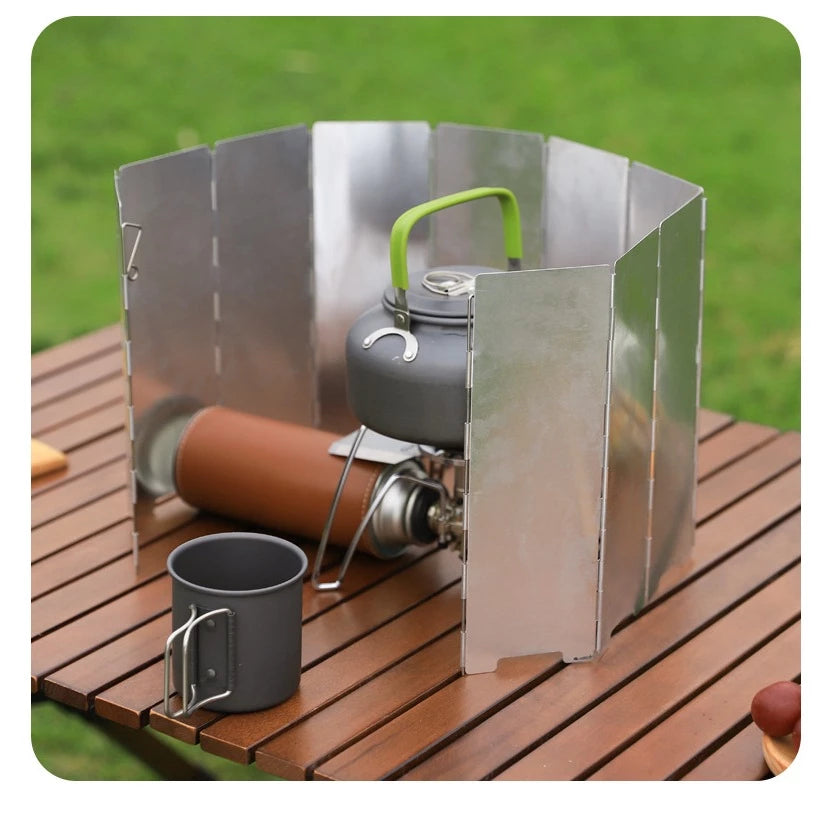Foldable Aluminum Wind Deflector