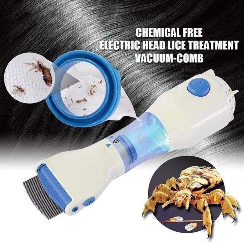 Electric Lice Vacuum Comb