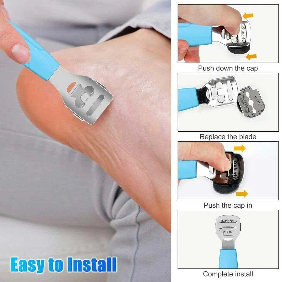 10Pcs Callous Remover Pedicure Tool Set
