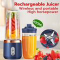 Portable USB Rechargeable Mini Juicer Blender 400ml