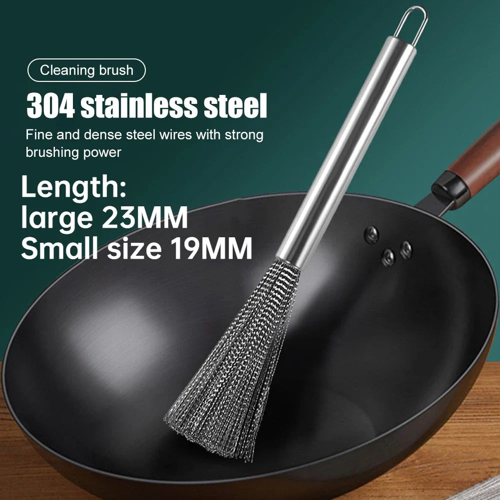 Stainless Steel Pot Brush Cleaner