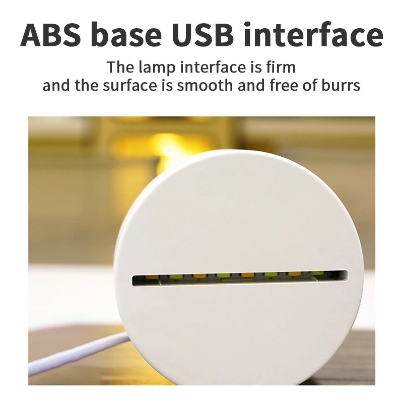 LED Acrylic Message Board Lamp