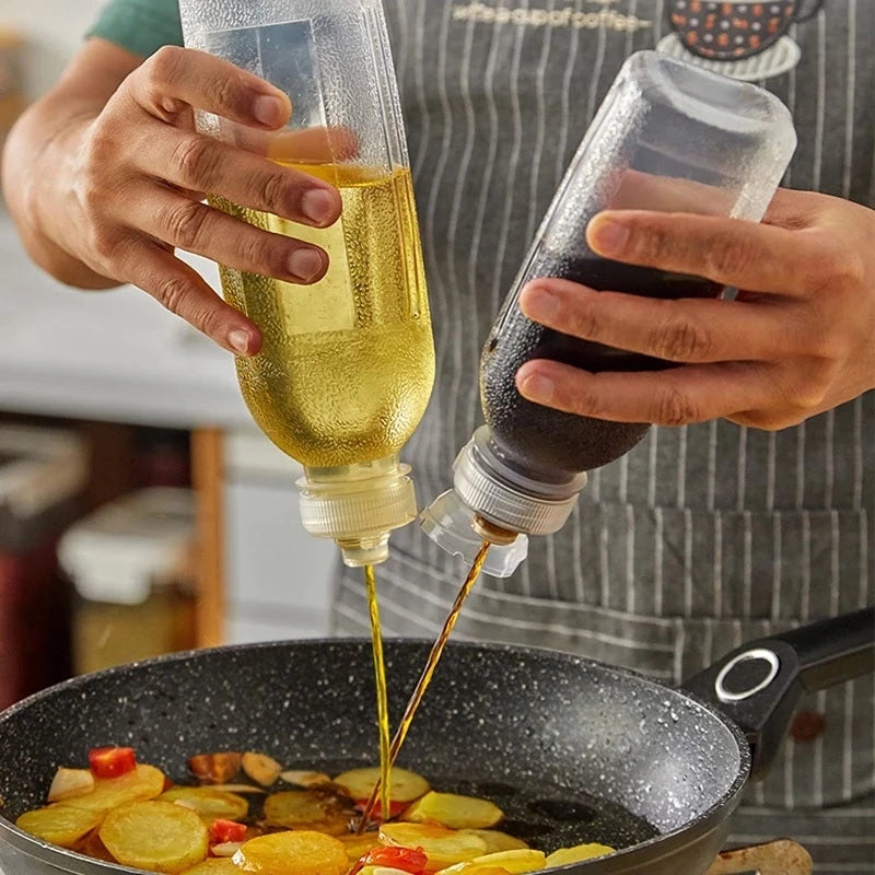 Leak Proof Condiments Squeeze Bottle