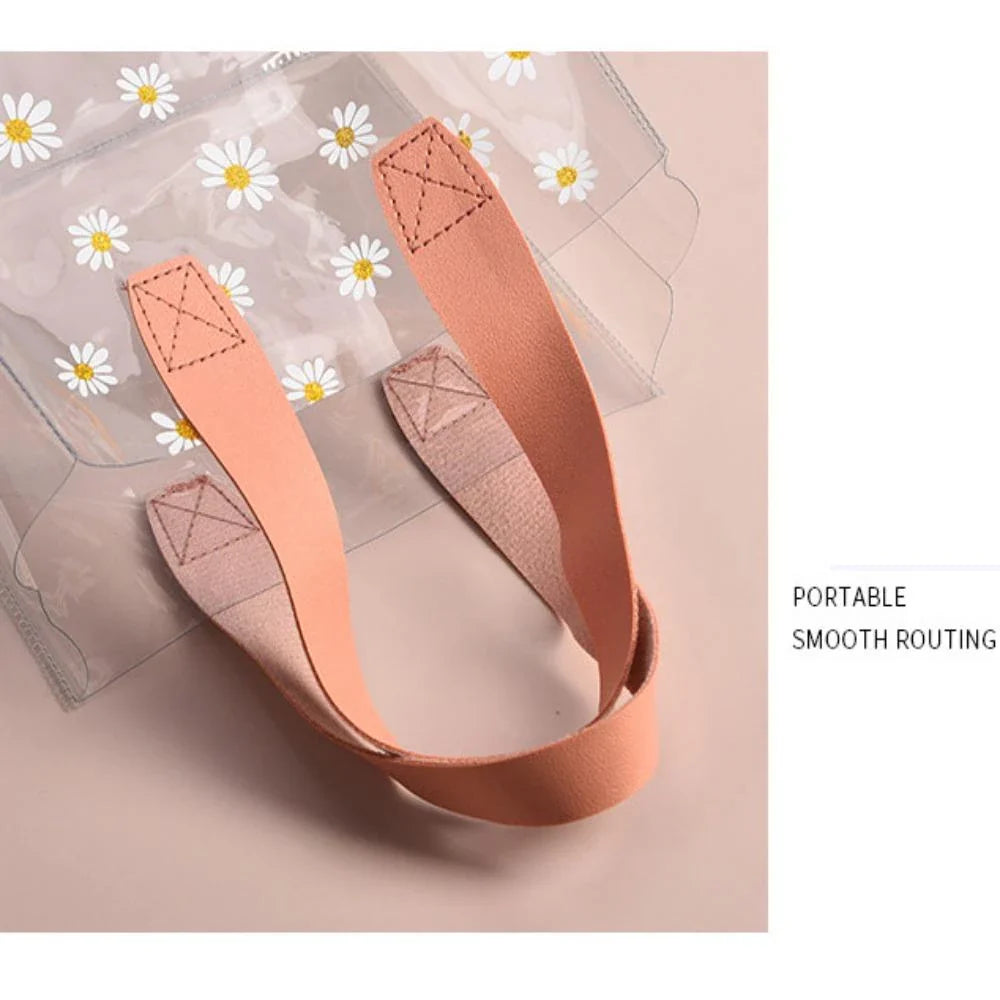 Little Daisy Transparent PVC Clear Gift Bag