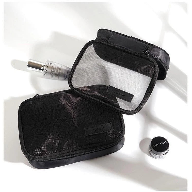 Mesh Cosmetic Travel Pouch