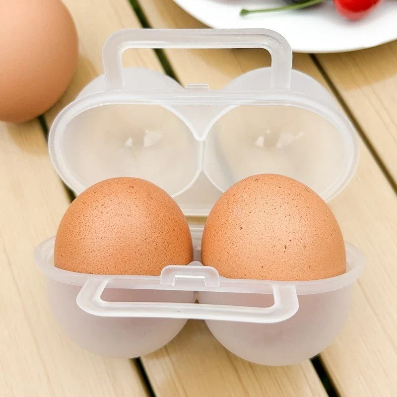 Two Compartments Egg Storage Box