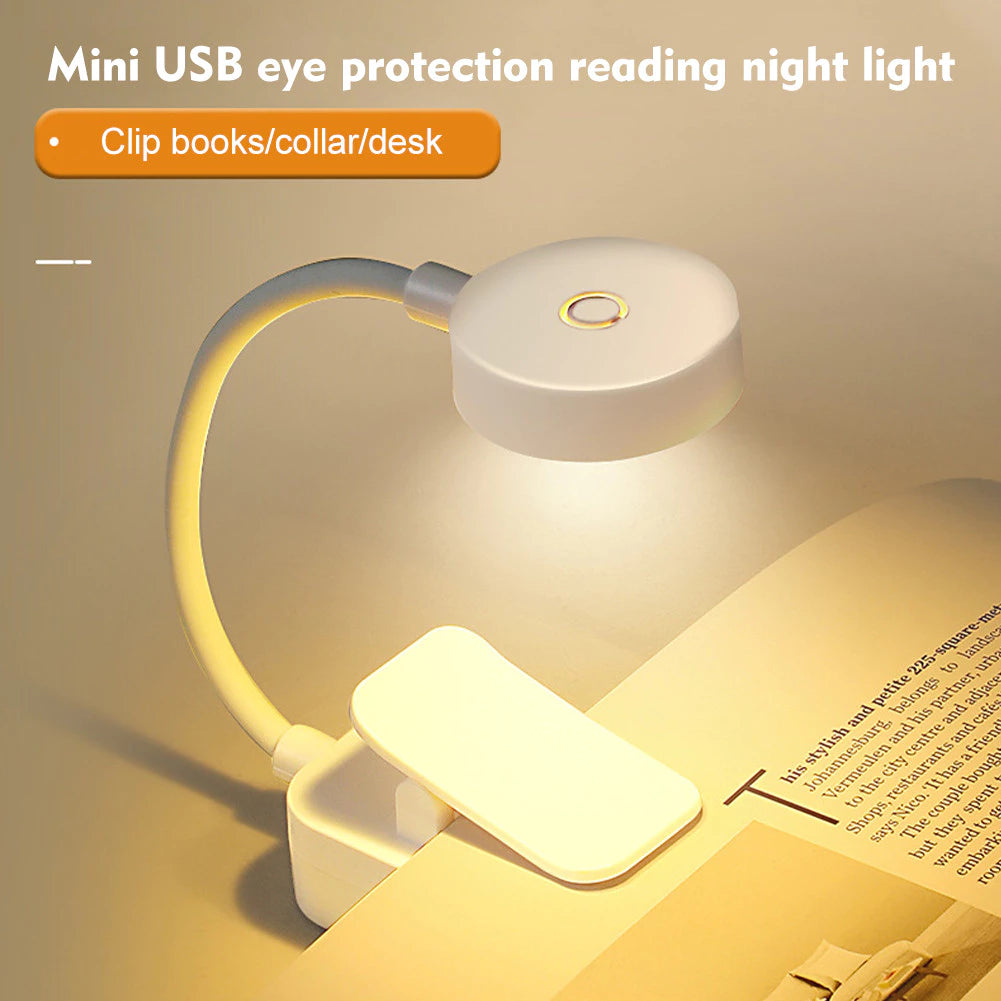 Mini LED Clip On Book Light
