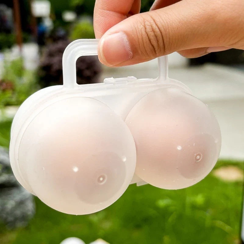 Two Compartments Egg Storage Box