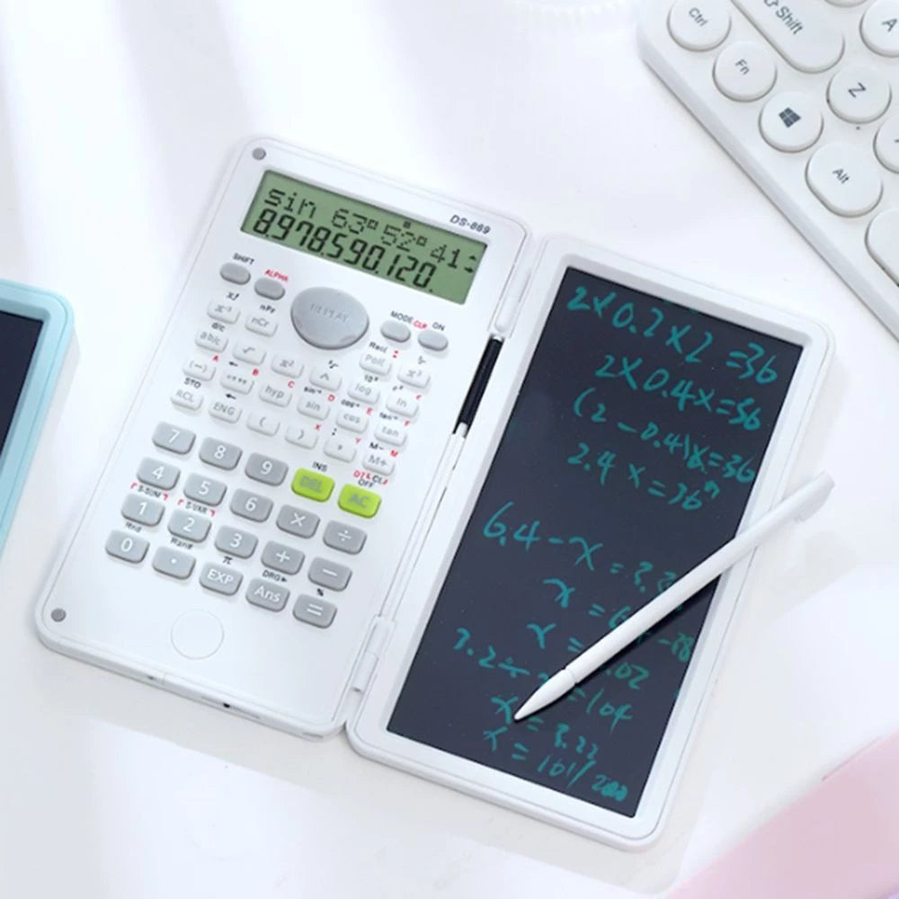 DS-869 Scientific Calculator with Writing Pad