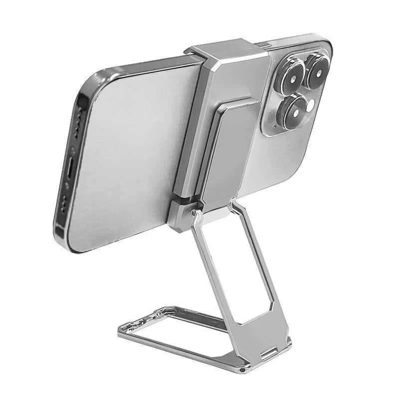 Back Clip Foldable Metal Phone Holder