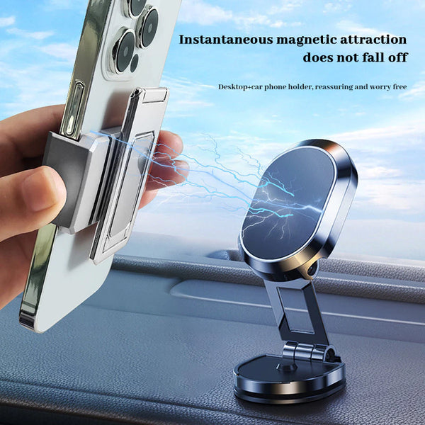 Back Clip Foldable Metal Phone Holder