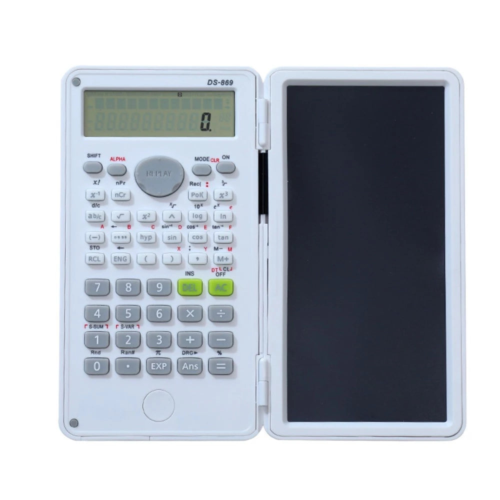 DS-869 Scientific Calculator with Writing Pad