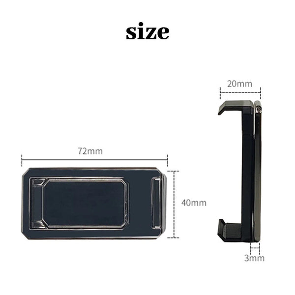 Back Clip Foldable Metal Phone Holder
