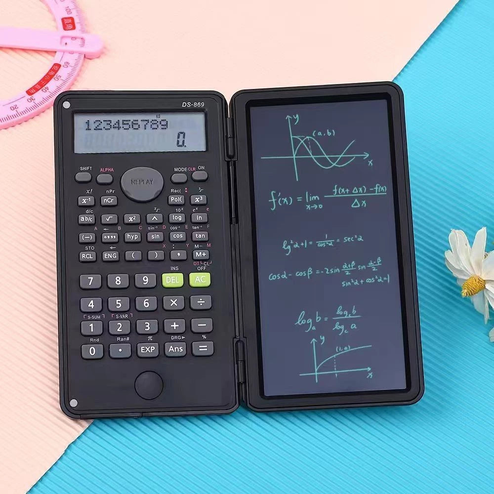 DS-869 Scientific Calculator with Writing Pad
