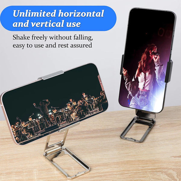 Back Clip Foldable Metal Phone Holder