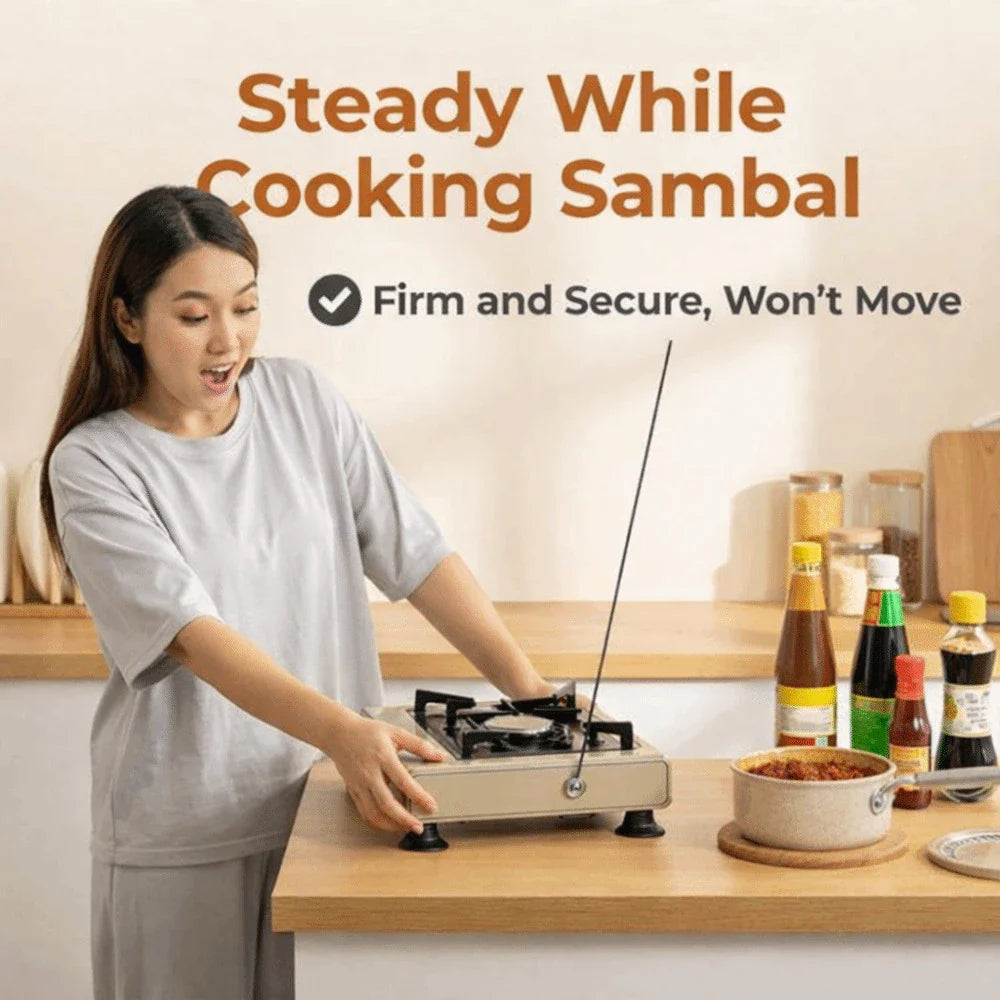 4PCS Gas Stove Non-Slip Foot Mats