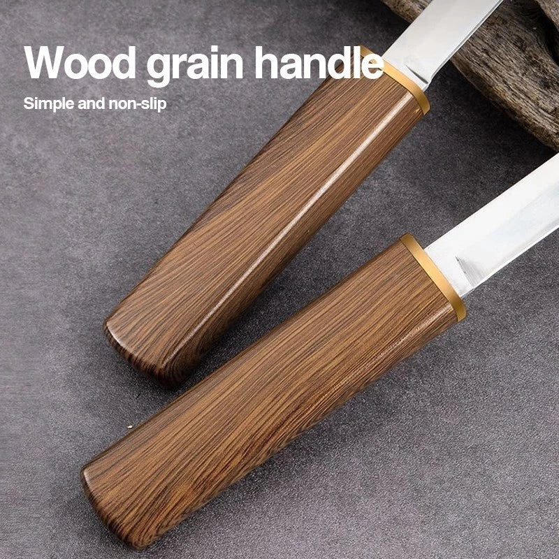 Japanese Double-Edged Stainless Steel Knife