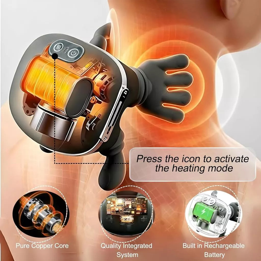 4D Robotic Hand Neck & Shoulder Massager