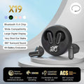X19 Short-Stem Wireless Earbuds