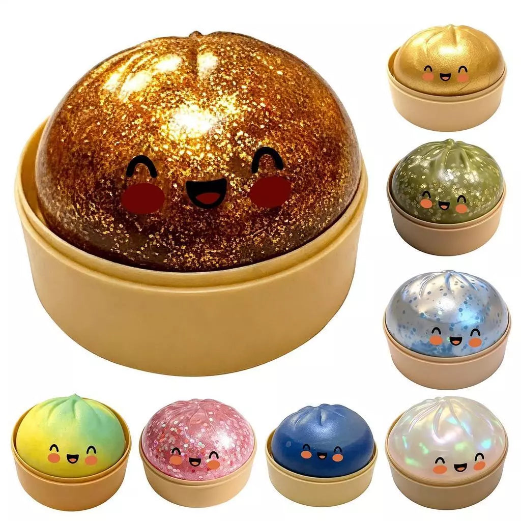 8.5cm Squishy Mystery Dumpling Toy
