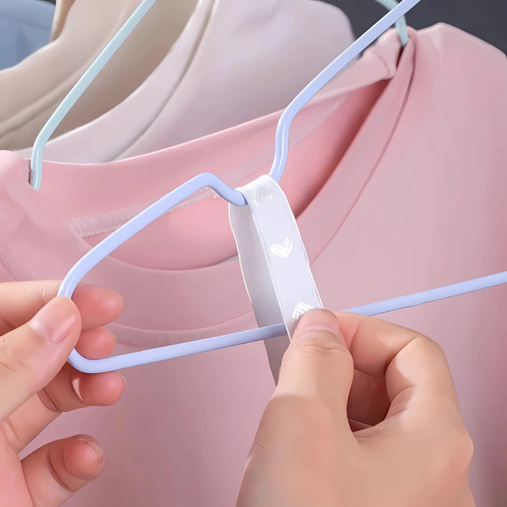 10pcs/Set Stainless Steel Non-slip Clothes Hanger