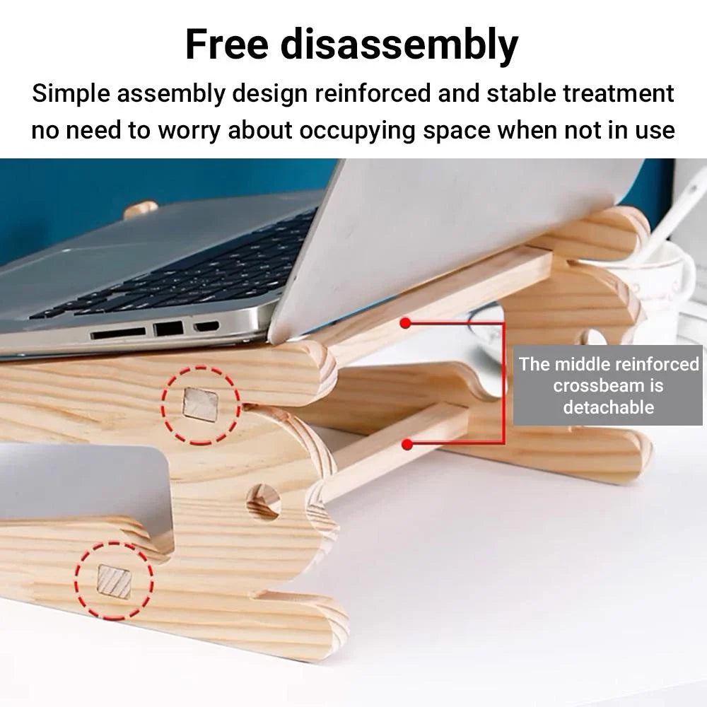 Wooden Laptop Stand