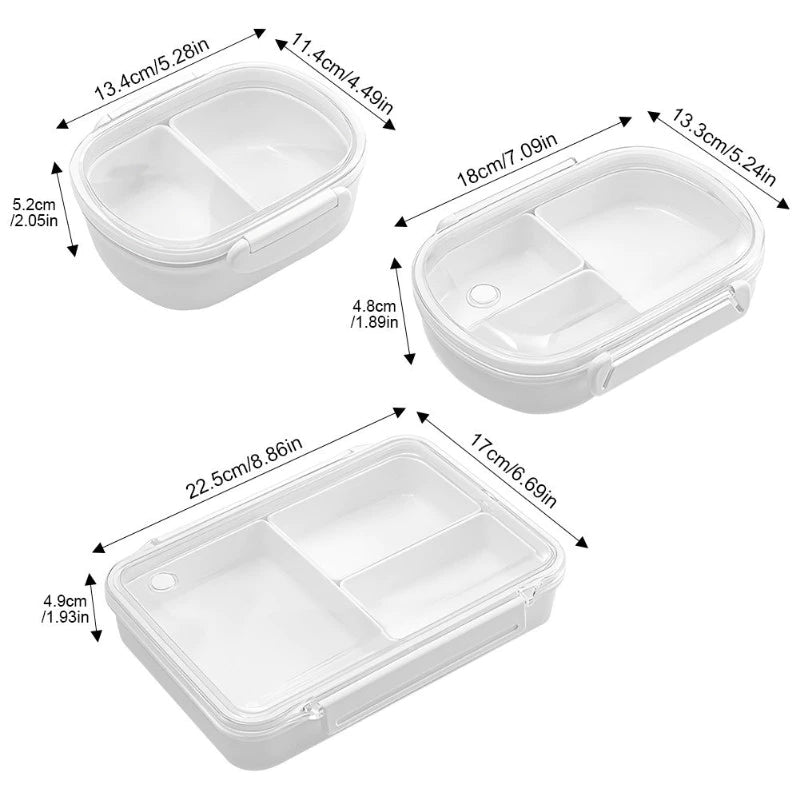 MULTI-COMPARTMENT BENTO LUNCH BOX