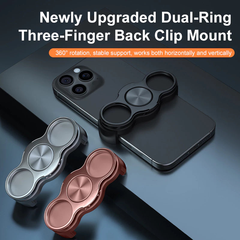 3-Finger Phone Grip & Stand