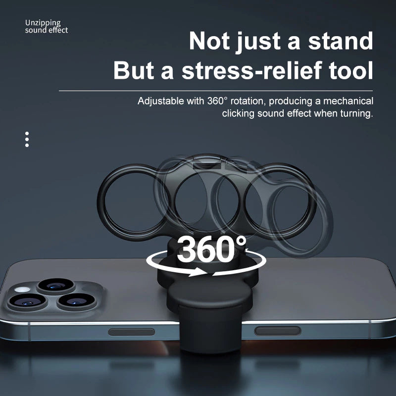 3-Finger Phone Grip & Stand