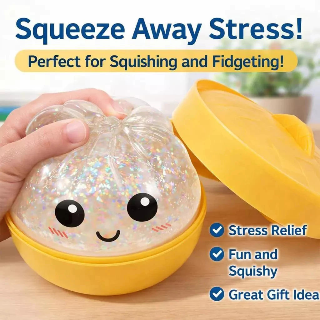 8.5cm Squishy Mystery Dumpling Toy