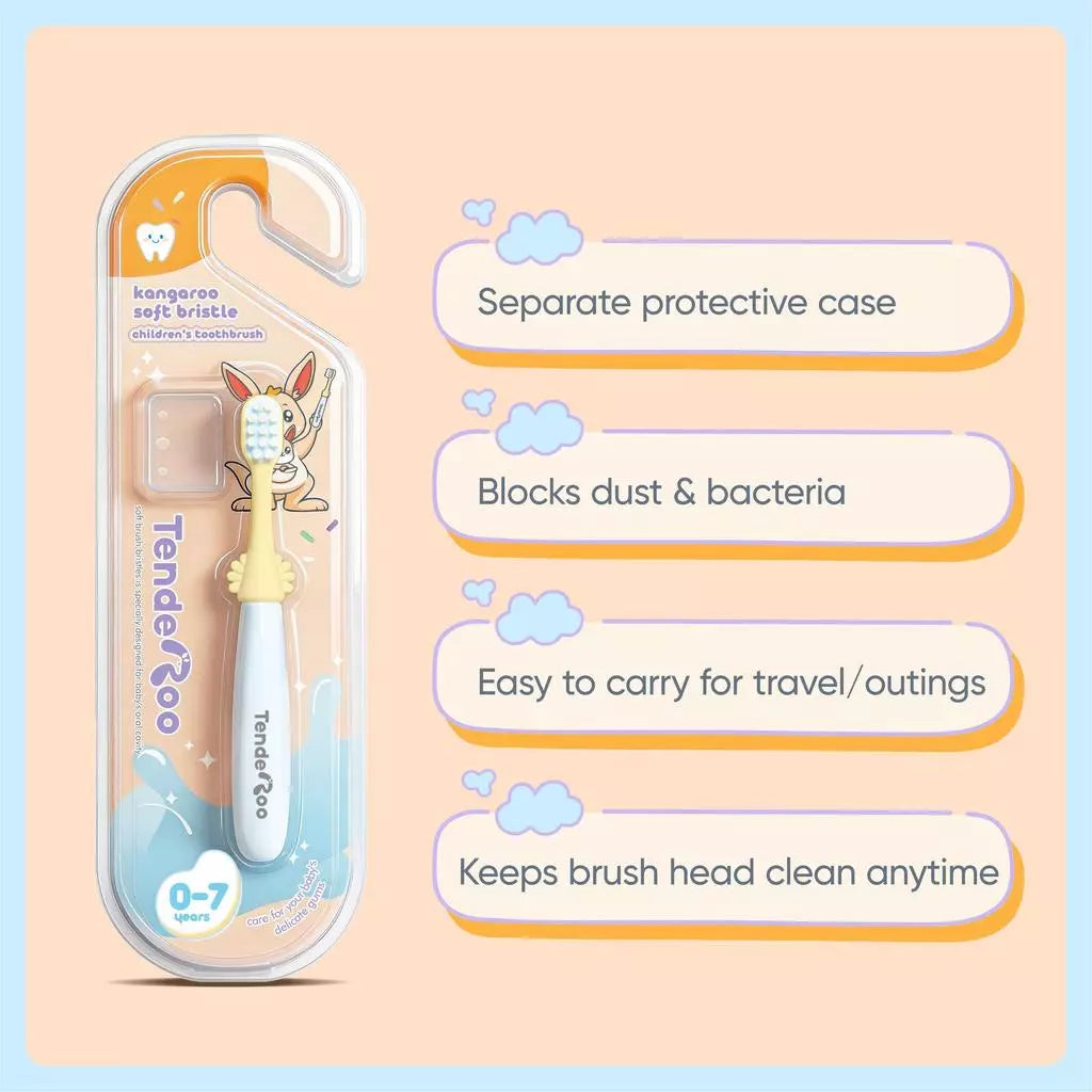 Tenderoo Age 0-7 Soft Bristles Toothbrush