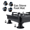4PCS Gas Stove Non-Slip Foot Mats