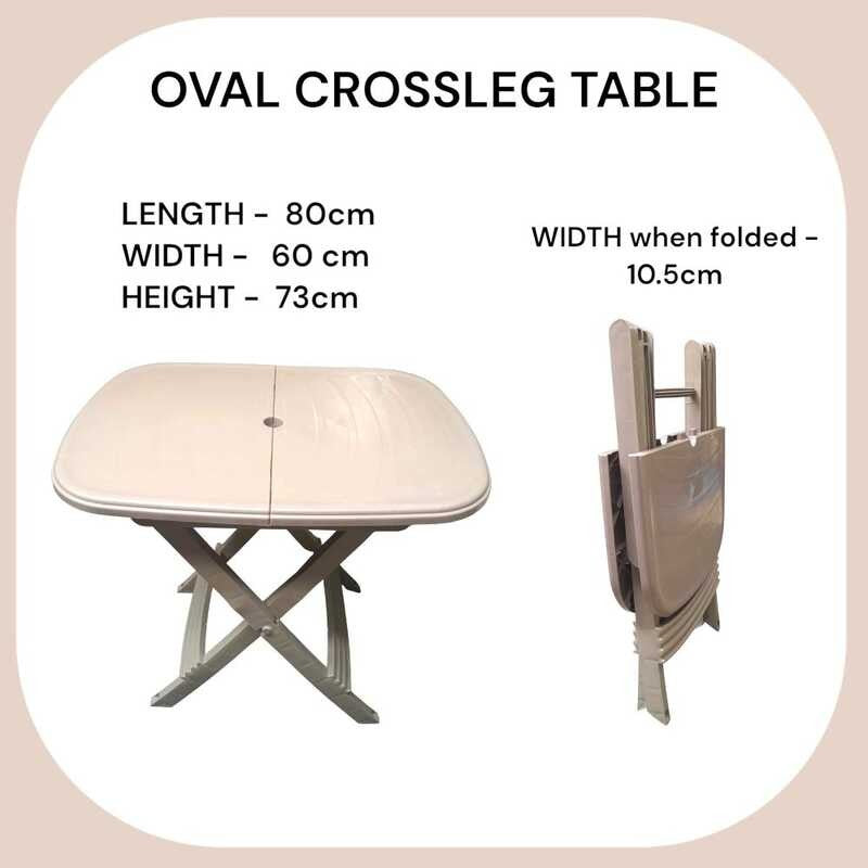Foldable Plastic Table
